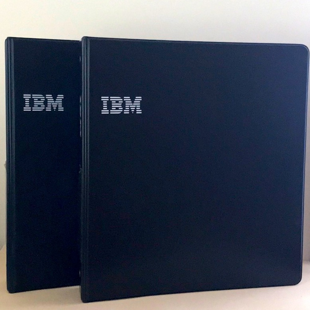 IBM Vintage Binders Notebook